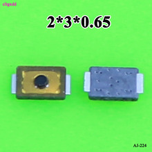 Cltgxdd-mini interruptor de botón táctil, 50 piezas, 2x3x0,65 U, 4 pines, SMD 2024 - compra barato