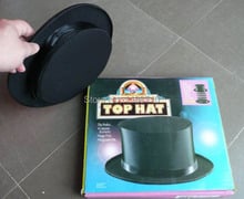 Folding Top Hat-Black  - Magic Trick, Gimmick, Props 2024 - buy cheap