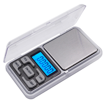 200g x 0.01g Electronic  Pocket  Jewelry 5 keys scale LCD Digital Scale Weight Balance with retail box 30%off 2024 - buy cheap