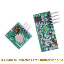 1 Conjunto de módulo transmisor inalámbrico RF de 433 Mhz y Kit receptor para Arduino 2024 - compra barato