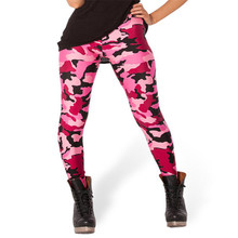 HOT Sexy Fashion Womens Pirate Leggins Pants Digital Printing CAMO PINK LEGGINGS - LIMITED Woman Leggings 2024 - buy cheap