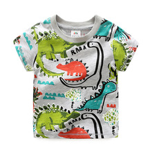 2018 Cotton Kids T-Shirt Children Summer Short Sleeve T-Shirts For Boys Girls Clothes Baby Boy T Shirt Toddler Tops 2024 - buy cheap