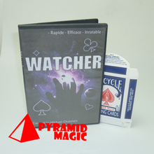 Watcher (DVD и Gimmick) от Mickael Chatelain close up Street mentalism Classic card magic tricks 2024 - купить недорого