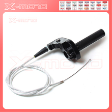 Empuñadura de acelerador + Cable de acelerador, 22mm, CNC, Acerbs, aluminio, CRF50, 70, 110, IRBIS 125, 250, Dirt Bike, motocicleta 2024 - compra barato