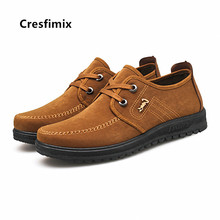 Cresfimix Men Fashion Comfortable Brown Lace Up Shoes Male Casual Street Shoes Man's Leisure Comfy Shoes Zapatos Hombre C5086 2024 - buy cheap