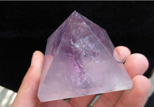 Naturaleza amatista cuarzo cristal pirámide punto curación 2024 - compra barato