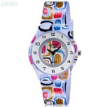 Wils Mini-relojes de silicona con dibujos animados para mujer, pulsera de silicona colorida, a la moda, con correa 5-40 2024 - compra barato