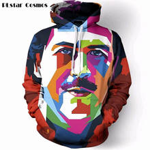PLstar Cosmos Hot Men Women pullover Pablo Escobar Work of Art 3D printed Hooded sweatshirts Streetwear Creative Casual Hoodies 2024 - buy cheap