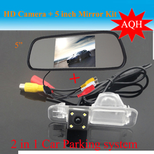 Monitor LED HD de 5 pulgadas, retrovisor + cámara SONY CCD vista trasera de coche para K2 Rio Sedan, impermeable, VERSIÓN NOCTURNA 2024 - compra barato