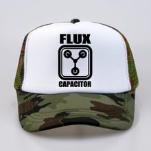 Back to the Future Flux Capacitor Printed Men Women Baseball Caps New fashion Summer Baseball Mesh Net Trucker Cap Dad Hat 2024 - buy cheap