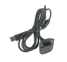 Cargador de carga USB para Xbox 360, Kit de Cable de carga rápida para mando inalámbrico, batería, color negro y gris 2024 - compra barato