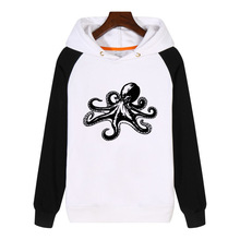 Octopus Ocean Squid Hoodies fashion men women Sweatshirt  Streetwear Hoody Clothes Thick Hoodie Sportswear GA869 2024 - buy cheap