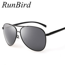 RunBird 2019 Brand Aluminum-Magnesium Men's Polarized Sun Glasses Male Driving Fishing Eyewears Sunglasses For Men R050 2024 - buy cheap