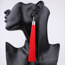 18 Colors Bohemia Long Tassels Earrings For Women Fashion Statement Dangle Earrings Ethnic Jewelry Brincos Pendientes 2024 - buy cheap
