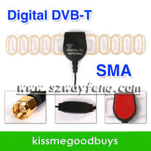 SMA Car Digital TV Active Antenna Mobile Car Digital DVB-T ISDB-T Aerial with a Amplifier Booster+Free shipping 2024 - buy cheap