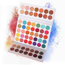 Beauty Glazed 63Colors Eye Shadow Powder Makeup Palette Soft Smoky Nude Eyeshadow Pigments Easy to Wear Shimmer Matte Eyeshadow 2024 - buy cheap