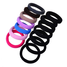 20pcs/lot Fluorescence Colored HairBand Holders Rubber Elastic Hair Bands Girls Hair Accessories 2024 - buy cheap