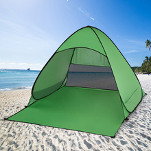LIXIDA анти-УФ Пляжная палатка на открытом воздухе Автоматический Мгновенный Всплывающий тент портативный туристический тент для путешествий рыбалки пешего туризма для пикника 2024 - купить недорого