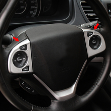For Honda CRV CR-V 2012 2013 2014 2015 2016 Accessories ABS Plastic Matte Steering Wheel Cover Trim Shiny Strip Decoration 2024 - buy cheap