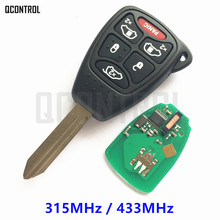 QCONTROL-llave remota con Chip para coche, DODGE, Magnum, gran caravana, Durango, calibre, cargador, alarma RAM Nitro Dakota 2024 - compra barato