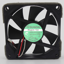 Novo ventilador cpu original drive 12v 2.0w 7015 7cm com 3 fios 2024 - compre barato