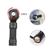 360 Degrees Rotating Flashlight T6+COB LED Torch Micro USB Charging Battery Powered 26650/18650 Tail with Magnet Flashlight 2024 - buy cheap