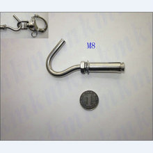 10PCS/LOT Standard Grade 8.8 Stainless Steel 304 10PCS M8 Expansion Bolt Anchor With Hook 2024 - buy cheap