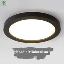 Nordic Minimalism Metal Dimmable Led Ceiling Lights Round Acrylic Bedroom Led Ceiling Lamp Living Room Led Ceiling Light Fixture 2024 - buy cheap
