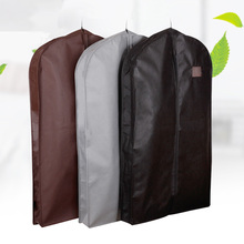 Widening Clothes Cover Non-woven Fabric Dust Moisture proof Hanging Bag for Winter Clothes Fur Coat Protector AHD001 2024 - купить недорого
