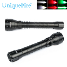 UniqueFire Flashlight UF-1502 XRE Led Light Green/Red/White  3 Mode  Convex Lens Aluminum Torch For Camping,Hunting 2024 - buy cheap