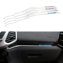 Jameo Auto 3Pcs/Set Car Glove Box Decoration Trim Storage Box Sticker for Ford Ecosport 2012 - 2016 LHD Accessories 2024 - buy cheap