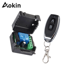 Aokin 433Mhz Universal Wireless Remote Control Switch DC 12V 1CH Relay Receiver Module RF Transmitter 433 Mhz Remote Controls 2024 - buy cheap