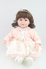 NPK dolls bebes reborn menina bonecas 52cm vinyl silicone reborn baby dolls girl toddler time toy dolls gift for child 2024 - buy cheap