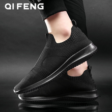 New Fashion Men Sports Running Shoes Outdoor Slip On Sock Sneakers Light Weight Breathable Walking Footwear Jogging Man Travel 2024 - buy cheap