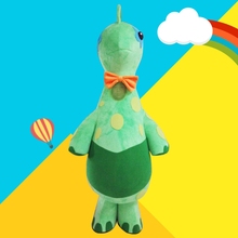 Disfraz de dinosaurio verde para adulto, traje de personaje de dibujos animados, regalo de Navidad 2024 - compra barato