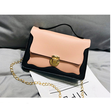 Fashion Brand Shoulder Bag Women 2019 Mini Chain Lock Handbag Female Small Leather Messenger Bag Travel Crossbody Pack Lady Girl 2024 - buy cheap