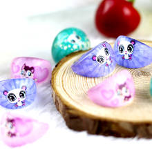 50pcs lovely animation cartoon Children/Kids Cartoon Squirrel Acrylic Lucite Resin Rings Free Shipping 2024 - buy cheap