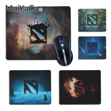 Maiyaca mouse de borracha com logo dota 2, tapete para mouse de computador, borracha natural antiderrapante para jogos, lol surprise cs go 2024 - compre barato