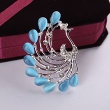 Personality Peacock Brooch Jewelry For Women/men Fashion Jewelry Brooch Pins Metal Scarf Wedding Gift Diy Jewellery Accessories 2024 - buy cheap