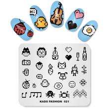 AriesLibra Nail Art Stamp Plate Template Game Cartoon Patterns Image Stamping Polish Print Manicure Nail Stencil 2024 - buy cheap