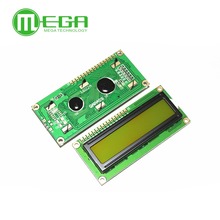 10 шт./лот LCD 1602 LCD 1602 желтый и зеленый экран с подсветкой ЖК-дисплей LCD-1602-5V 2024 - купить недорого