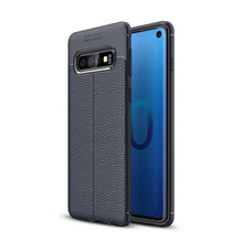 Capa protetora de silicone macio para samsung galaxy, capa de fibra antichoque fina de tpu para s10 plus s10e s10 + 2024 - compre barato