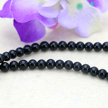 Bright 6mm  Black Onyx round beads, for DIY fashion bracelet necklace jewelry gift production  ! New sales 2024 - buy cheap