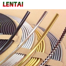 Lentai-molduras para interior do carro, 3m, tira cromada, faça você mesmo, para alfa romeo, chevrolet, aveo, captiva, ford focus 3, fiesta, mondeo, kuga, fusion 2024 - compre barato