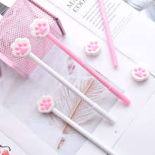 30Pc/Lot Cute Cat Paw Water Signature Gel Ink Pen/ Student Office School Stationery / Children Prize Gift 2024 - buy cheap