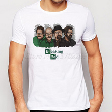 Camiseta con diseño de TV Breaking Bad para hombre, camiseta de Walt White Evolution, camisetas geniales de Heisenberg, camiseta divertida Let's chef 2018 2024 - compra barato