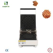 Gofre tortita para el hogar, máquina de Waffle de huevo con forma de abeja, gofrera, 110V, 220V 2024 - compra barato