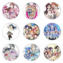 Insignias de Cosplay Love Live Sunshine LL, broche de Takami Chika, Pins, insignia de colección de Tsushima Yoshiko para mochilas y ropa, 1 unidad 2024 - compra barato