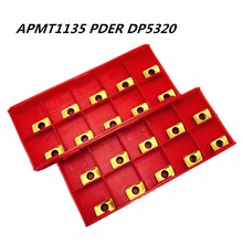 10PCS Lathe tool APMT1135 PDER DP5320 new high quality carbide blade metal turning tool APMT1135 lathe tool CNC milling cutter 2024 - buy cheap