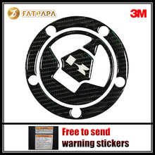 Motorcycle3D Carbon Fiber Tank Gas Cap Pad Filler Cover Sticker Decals Fit KAWASAKI Z800 13-15/ER6N 12-15/VN650 15/VERSYS 650 15 2024 - buy cheap
